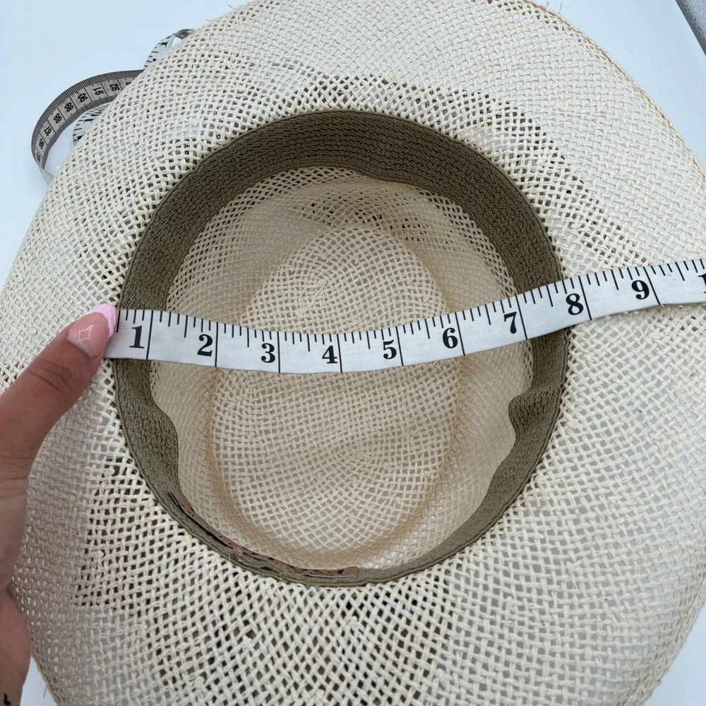 Pelican Hill Golf Club Straw Hat Ribbon Flower Accent Resort Style‎